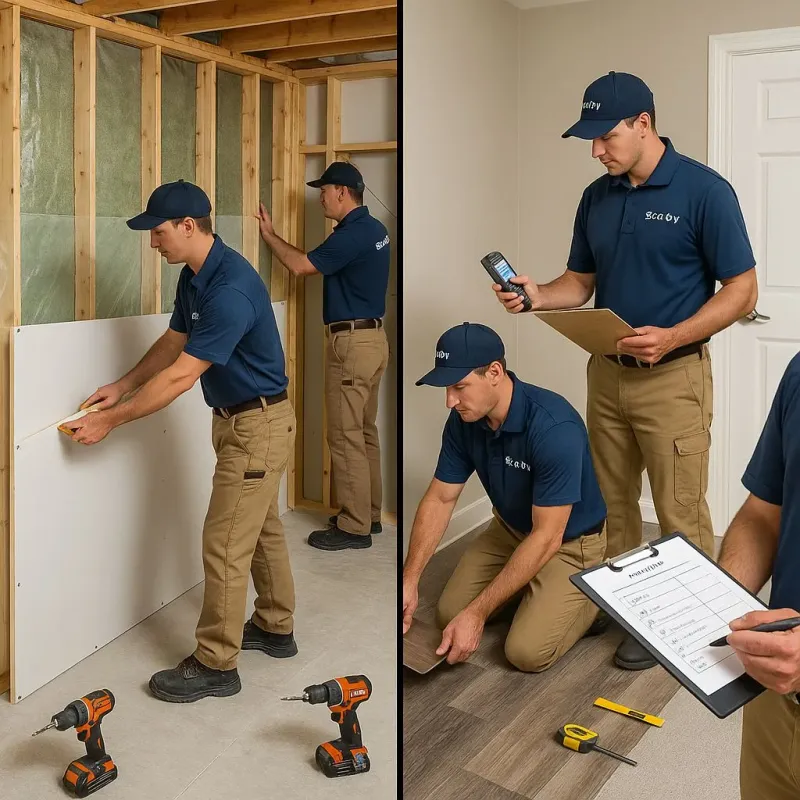 Repairs and Reconstruction process in North Bethesda, MD